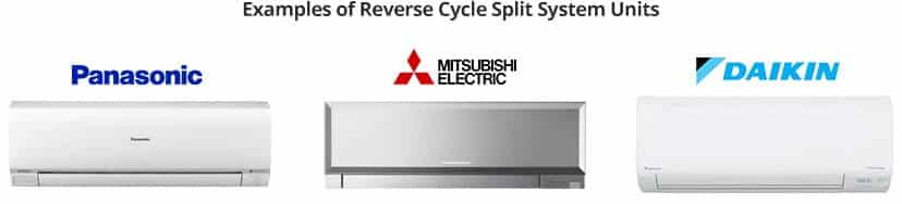 reverse cycle split system units